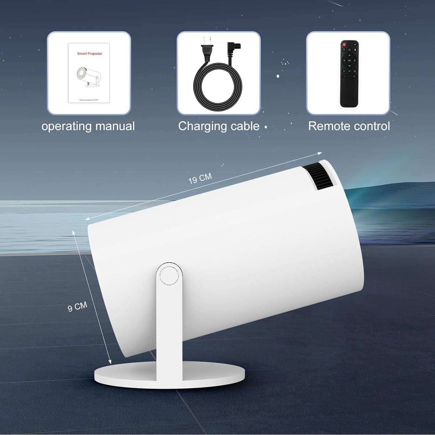 Astronova™ Portable Mini Projector by Prokart