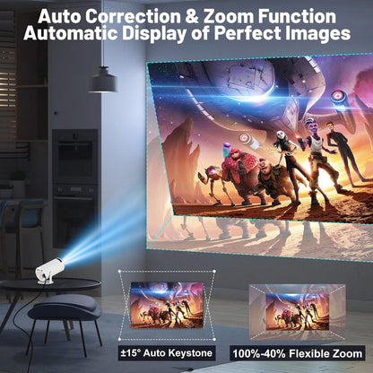 Astronova™ Portable Mini Projector by Prokart